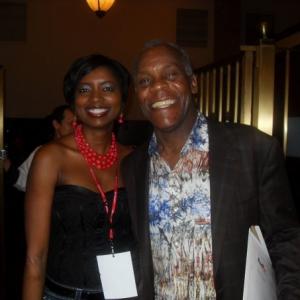 Danny Glover and Nene Nwoko  the San Diego Black Film Festival
