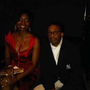 Nene Nwoko & Spike Lee @ San Diego Black Film Festival.
