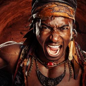 Blessing Mokgohloa as Castus in Spartacus: War of the Damned