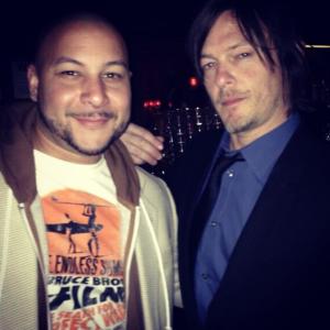 Celebrating the World Premiere of Sunlight Jr at Tribeca Film Festival with Norman Reedus and friends.