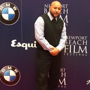 Red Carpet at the Newport Beach Film Festival representing the feature film Honeyglue  2015
