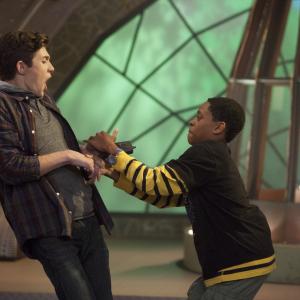 Still of Tyrel Jackson Williams and Mateus Ward in Lab Rats 2012