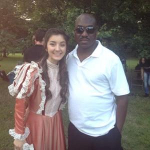 Kaitlyn Fritz and Clifton Powell the North Star movie
