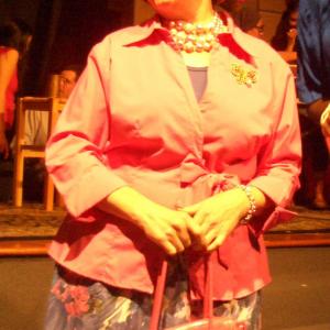 as Harriet in the stage play Next Stop Broadway, in Pasadena, California 2009