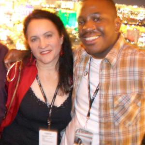 with The Pretty Boy Project director Karl Reid  CineVegas Film Festival party at Mandalay Bay 2006