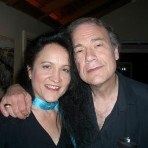 with director Don Glut at a screening of his film I Was a Teenage Movie Maker, hosted by Randal Kleiser; Hollywood 2006