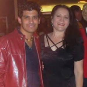 with costar Antonio Rufino at screening of Para Mi Padre 2006