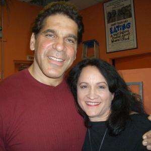 with Lou Ferrigno (The Incredible Hulk) at an event honoring producer/director Chuck Bowman - Hollywood 2007