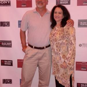 with screenwriter Terry Black at first annual Silent River Film Festival Irvine California 2011