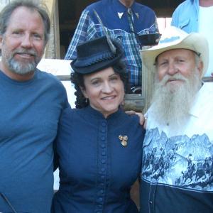 with Joe Tracy (grandson of Spencer) and Richard Troy at a Reel Cowboys BBQ in 2007