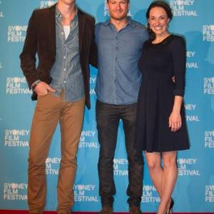 The Little Death premiere. TJ Power, Josh Lawson, Erin Edwards at the Sydney Film Festival.
