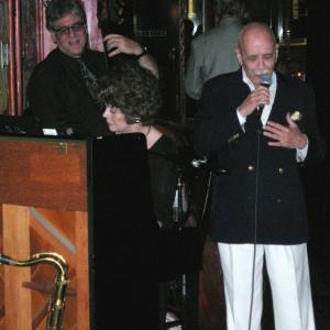 WITH THE KATHLEEN LANDIS TRIO AT LILY'S RESTAURANT, NYC. 7/31/10