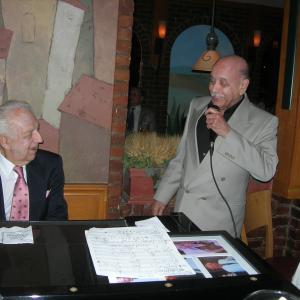 Singing with legendary pianist/composer, IRVING FIELDS, who wrote; 