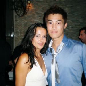 Michael Chan - Emilie Guillot Lumina series press conference & opening party
