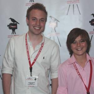 Joesph Minasi and Kyle at the premiere of In the Key of D
