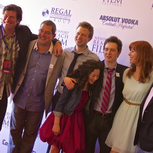 Red Carpet @ Newport Beach Film Festival - 2013 w/ Director Matt Birman and the cast of 'a fish story'