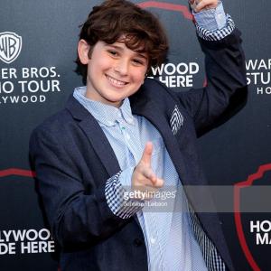 Actor Jax Malcolm attends the Warner Bros Studio Tour Hollywood Expansion Official Unveiling Stage 48 Script To Screen at Warner Bros Studios on July 14 2015 in Los Angeles California