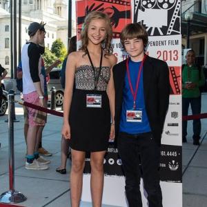 Erin Pitt / CJ Adams at The Rhode Island Film Festival premier of 