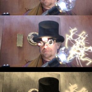 GregRobin Smith (G.Robin Smith) as Dr. Samuel Wainwright, SteamPunk Scientist. Webseries 