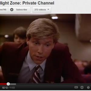 The Twilight Zone Private Channel 1987 Jackson Hughes as Paul httpyoutubeHlmeX2O68sw