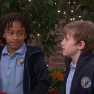 Jaden Betts Owen with Connor Kalopsis Chase Jennings on Days of Our Lives