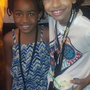 Jaden Betts with Layla Crawford from The First Family