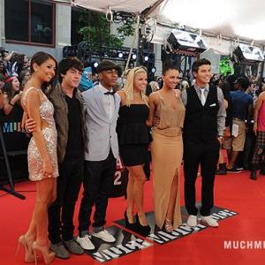 Alicia and Degrassi Cast at the Much Music Video Awards