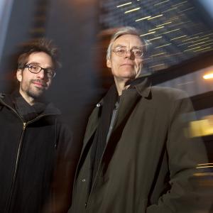 Director Martin Villeneuve and production designer François Schuiten in Montreal.