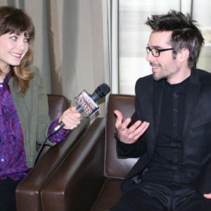 Katie Chats with WriterDirectorProducer Martin Villeneuve about his Canadian Screen Award Nomination for Best Adapted Screenplay for Mars et Avril in downtown Toronto 03022013