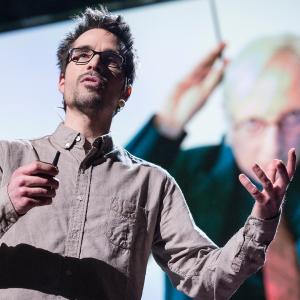 Filmmaker Martin Villeneuve at TED2013 in Long Beach California
