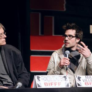 Production designer Franois Schuiten and director Martin Villeneuve at the 31st BIFFF