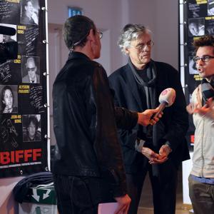 Production designer Franois Schuiten and director Martin Villeneuve at the 31st BIFFF
