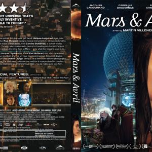 DVD sleeve for Martin Villeneuve's indie sci-fi 