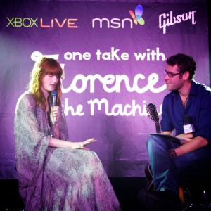 Florence  The Machine Live QA on MSN Exclusives with Matt Schichter