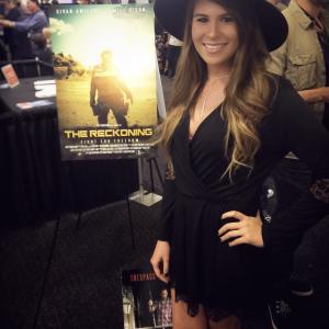 Sivan Amilani supporting her film, The Reckoning, at AOF Film Festival 2015