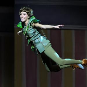 Danielle Bessler flying as Peter Pan