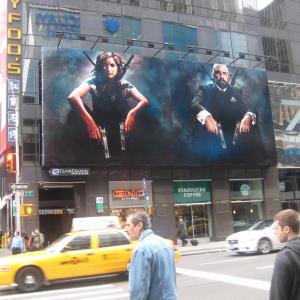Times Square Billboard NYC Call of Duty Black Ops Campaign