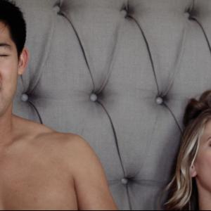 Still of Brandon Higa and Laura Thomas from the Short Film What this is
