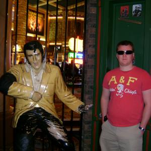 Me w the King of Rock  Roll Elvis Presley