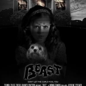 Production poster for the 2010 short film titled Beast