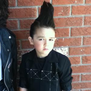 Tate Yap  In the House of Flies  Movie shoot80s Punk Kid