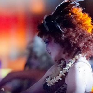 Andrea Wheeler performing with Lucent Dossier  KCRW Masquerade Ball  October 2012