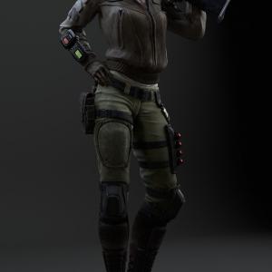 As character model of Marissa Tweed Ronson in Video Game Resident Evil Operation Raccoon City All rights to Resident Evil and its series belong to Capcom