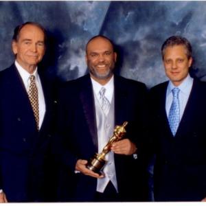 Scott Birmingham with Dean Jones (left) and Michael Semanick (right)