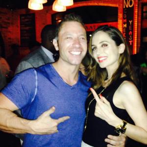 Matt and Eliza Dushku at the Wrap party for the film 