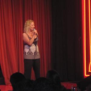 Performing in The Main Room at The Comedy Store
