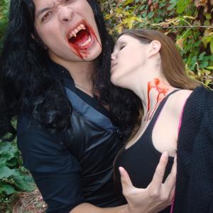 (2011)-Playing the lead role of Victor (a vampire) in the film 