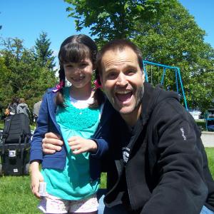 R.L. Stine's The Haunting Hour Creature Feature June 2011 Eliza with Dir. Peter DeLuise