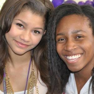 Favour and Zendaya Shake it Up at Ice cream for Breakfast Charity event