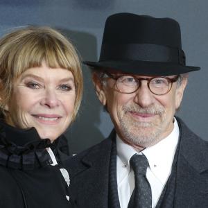Steven Spielberg and Kate Capshaw at event of Snipu tiltas 2015